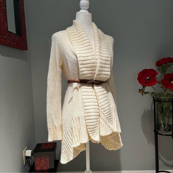 NEW Alice + Olivia Wool Cashmere Classic Timeless Layering Cardigan Sweater NWT - Picture 11 of 16